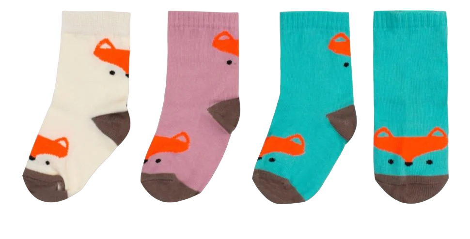 Носки детские хлопковые демисезонные для девочки Gabbi NSD-324 р. 12-14 6 пар (90324)