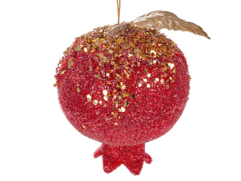 Елочное украшение Elen Гранат (66-068)