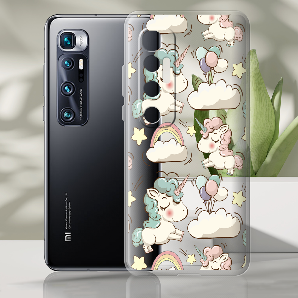 Чехол BoxFace Xiaomi Mi 10 Ultra Unicorns Прозрачный силикон (44423-cc2-44423) - фото 2