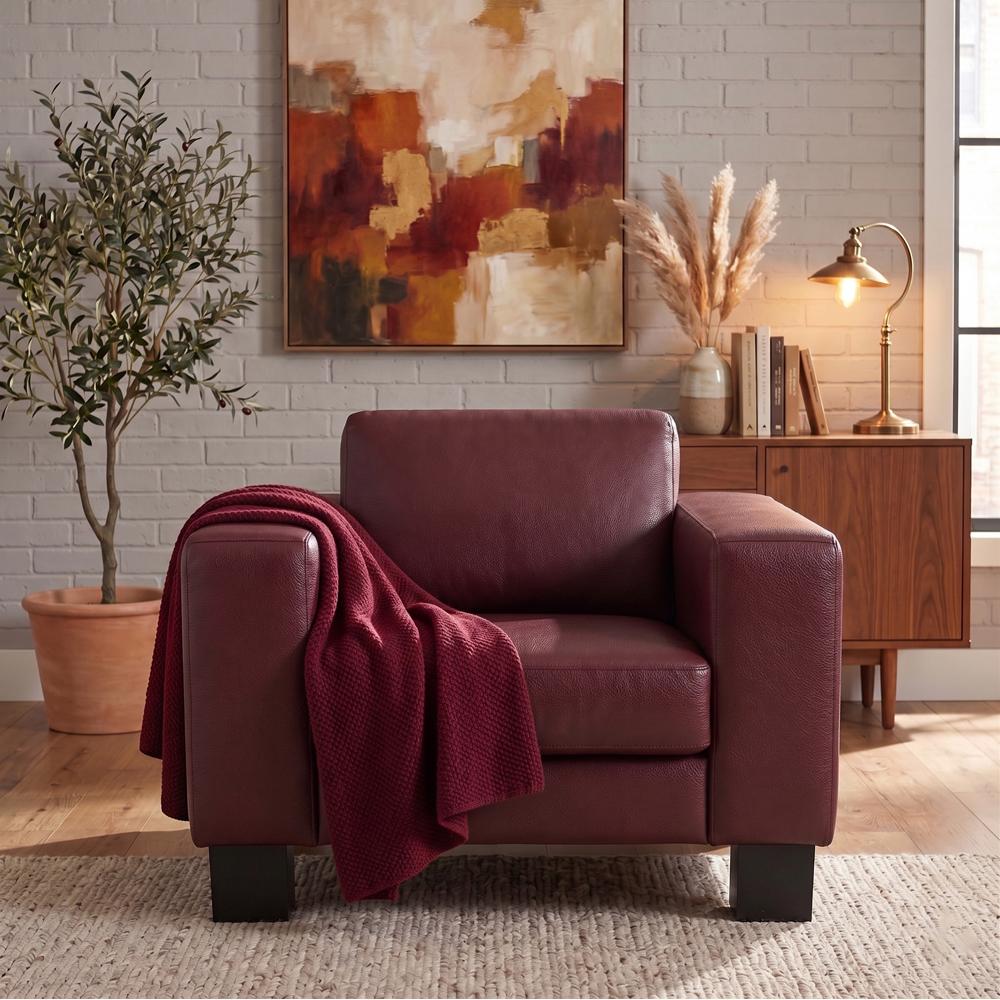 Диван Bruno экокожа 100х83х77 см Bordeaux (rich_sofa_00227)