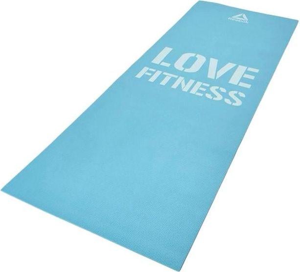 Коврик для фитнеса Reebok FITNESS MAT Голубой (RAMT-11024BLL)