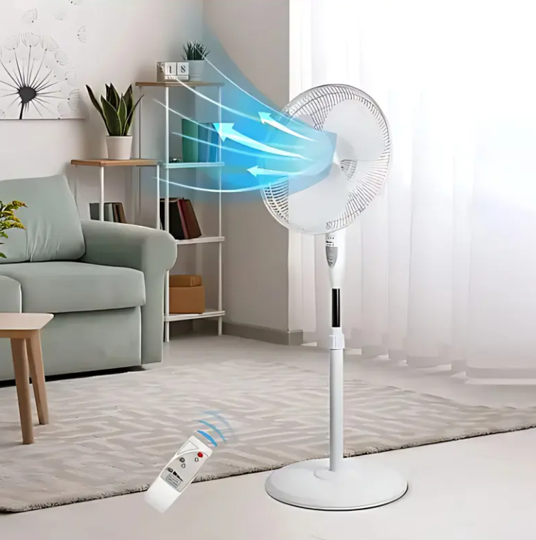 Вентилятор підлоговий Shihud з підставкою (45825-_1061) - фото 8