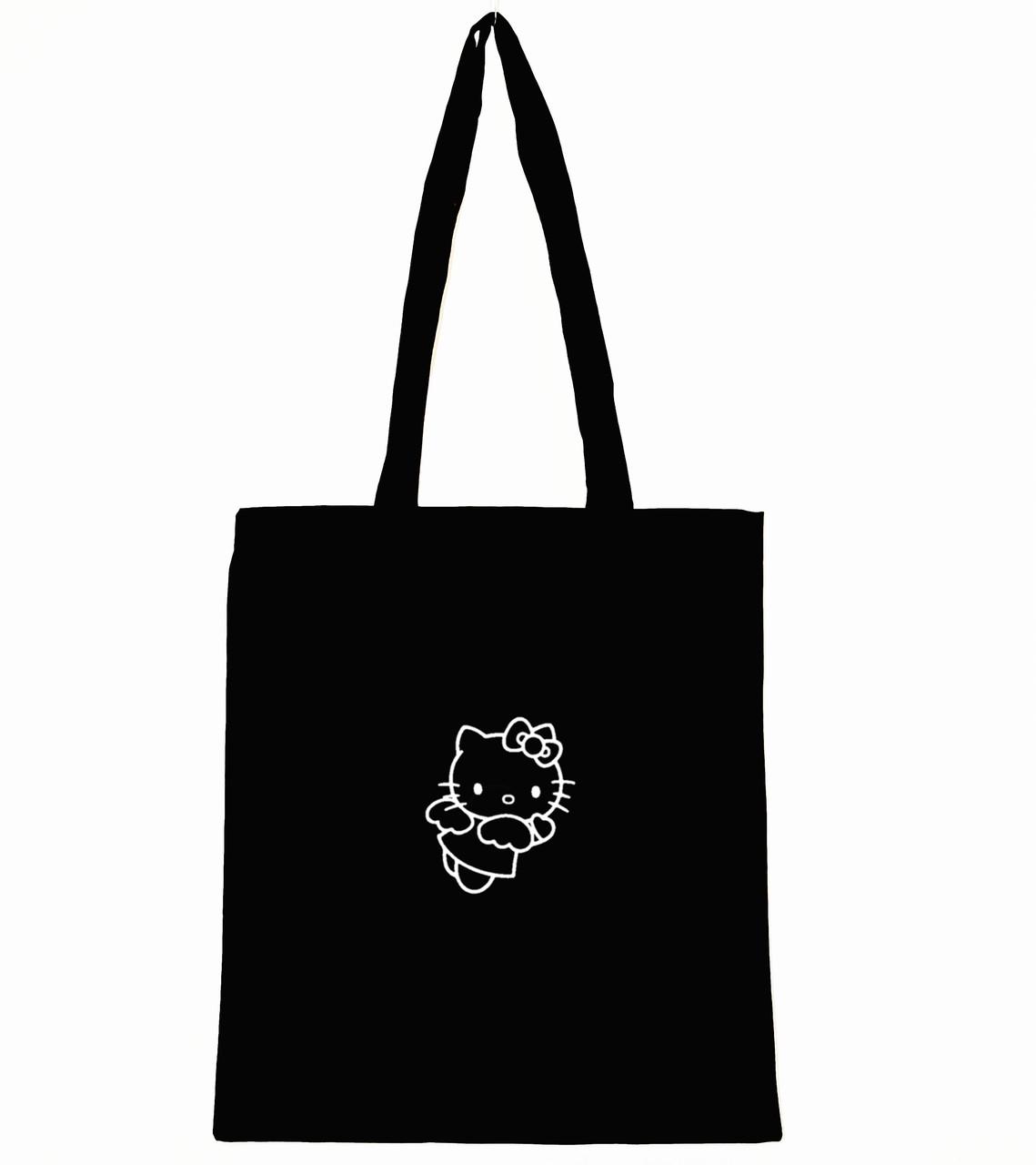 Эко-сумка с принтом Hello kitty (851) Эко-сумка с принтом Hello kitty (851)