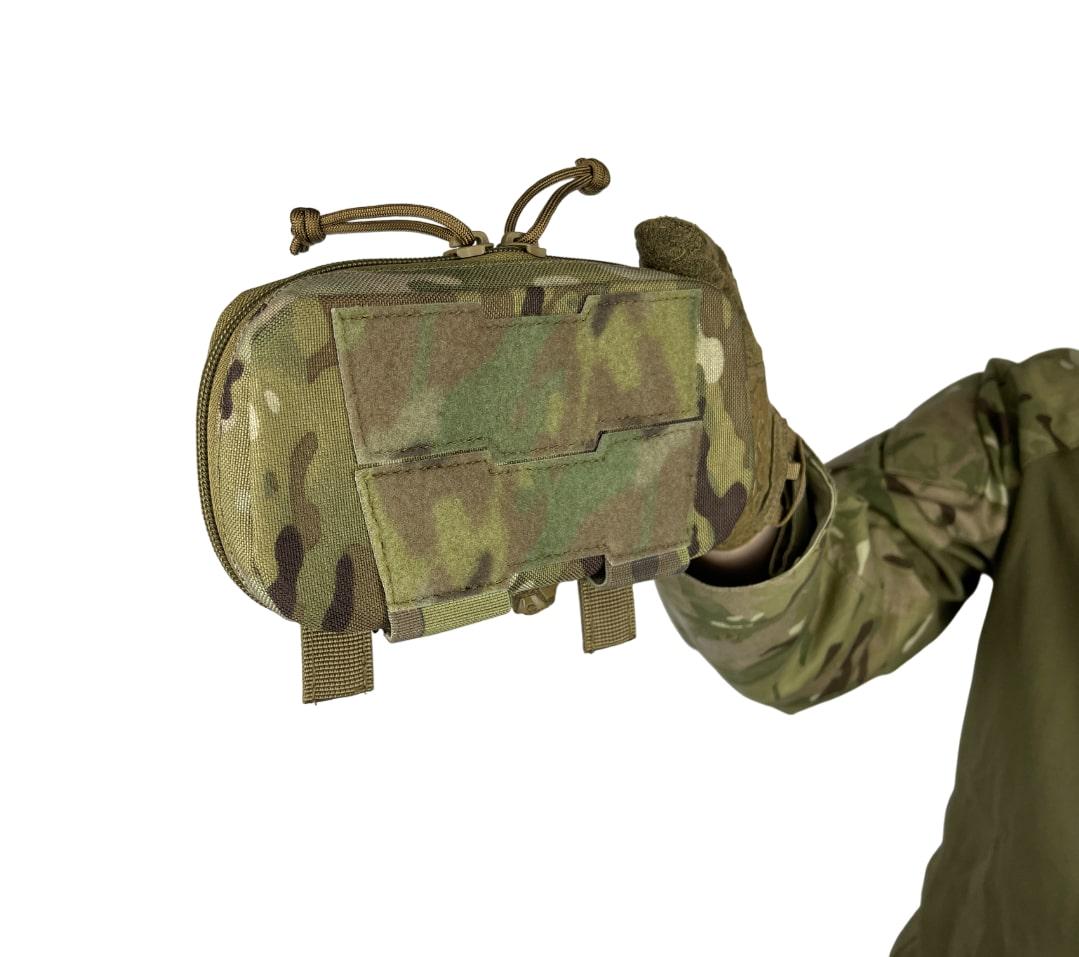 Подсумок под телефон uaBronik нагрудный административный Мультикам (3581270)