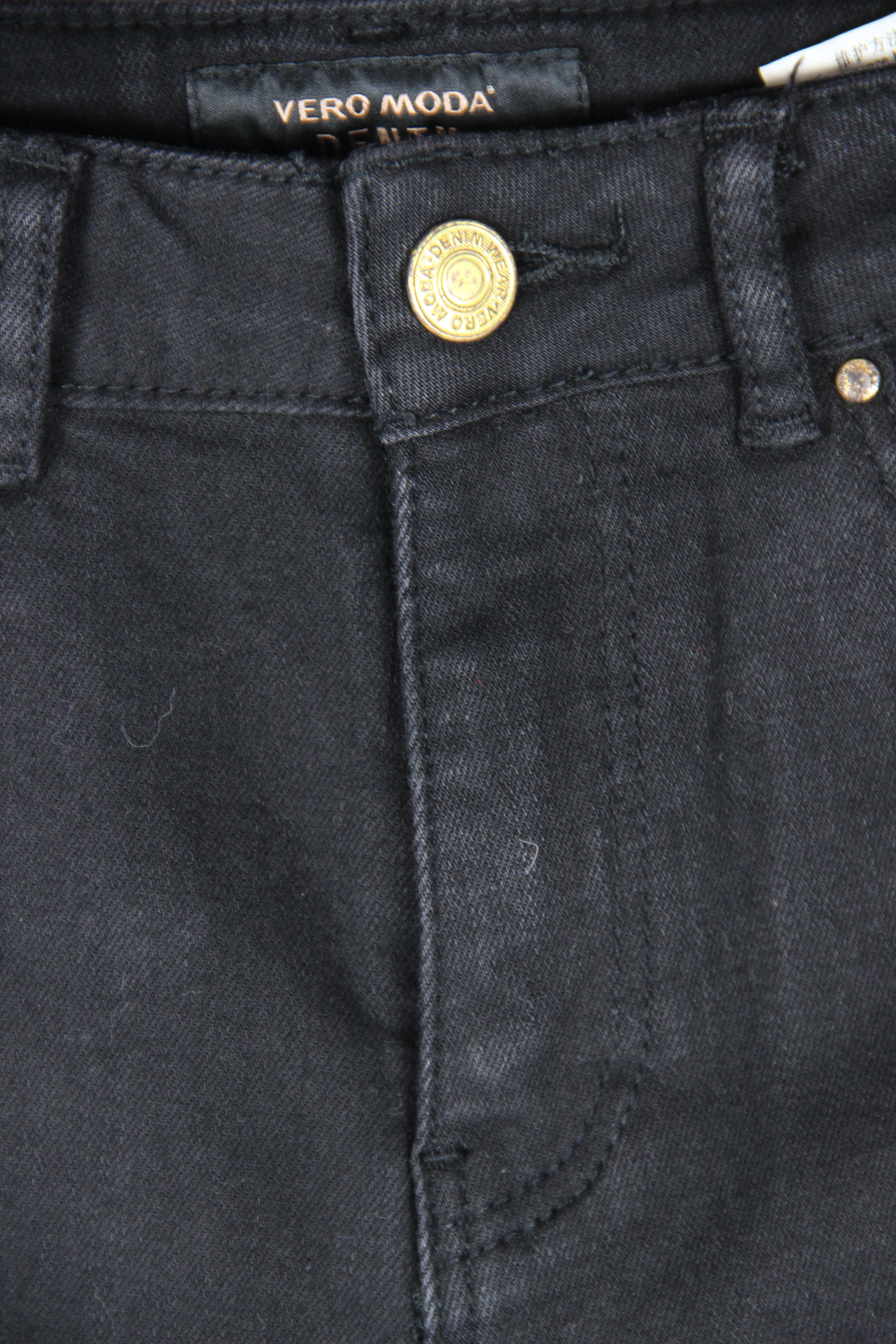 Джинсы VERO MODA 318349577 S Черный (8024327811711) - фото 4