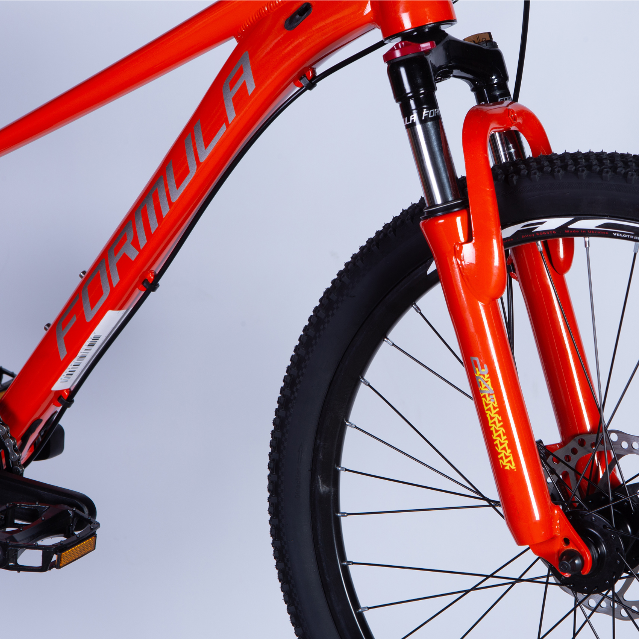 Велосипед підлітковий Formula ZEPHYR 3.0 DD CS AL 26" 14" 2025 Помаранчевий - фото 5