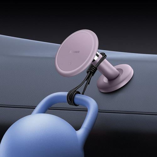 Автомобільний тримач для смартфона Baseus SUCC000005 Magnetic Phone Holder на клейку стрічку Purple (10826954) - фото 8 Автомобільний тримач для смартфона Baseus SUCC000005 Magnetic Phone Holder на клейку стрічку Purple (10826954) - фото 8