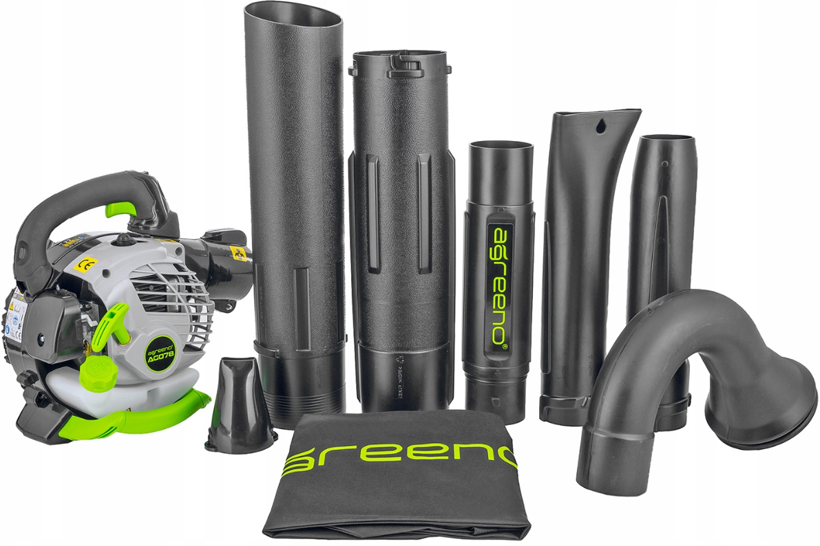 Пилосос садовий AGREENO бензиновий 3,8 л.с. (AG07812) - фото 6 Пилосос садовий AGREENO бензиновий 3,8 л.с. (AG07812) - фото 6