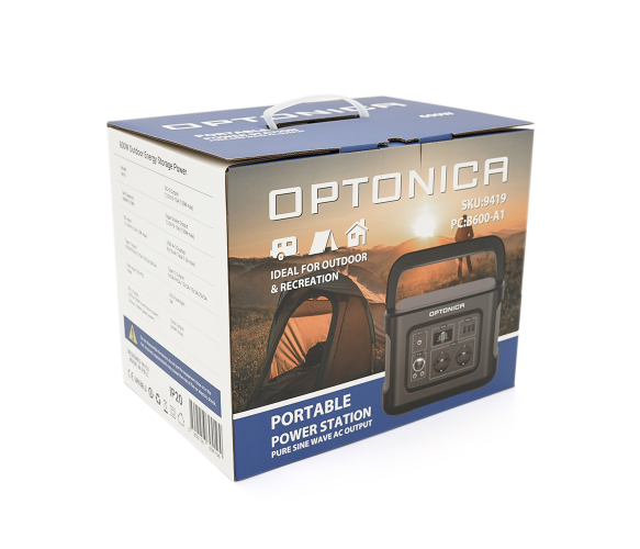 Зарядная станция Optonica B600-A1/512Wt/h 600W/Out 2xAC230/2хDC13.3V/10A/USB-3x5V/2.4A, Type-C 100W(PD) - фото 6 Зарядная станция Optonica B600-A1/512Wt/h 600W/Out 2xAC230/2хDC13.3V/10A/USB-3x5V/2.4A, Type-C 100W(PD) - фото 6