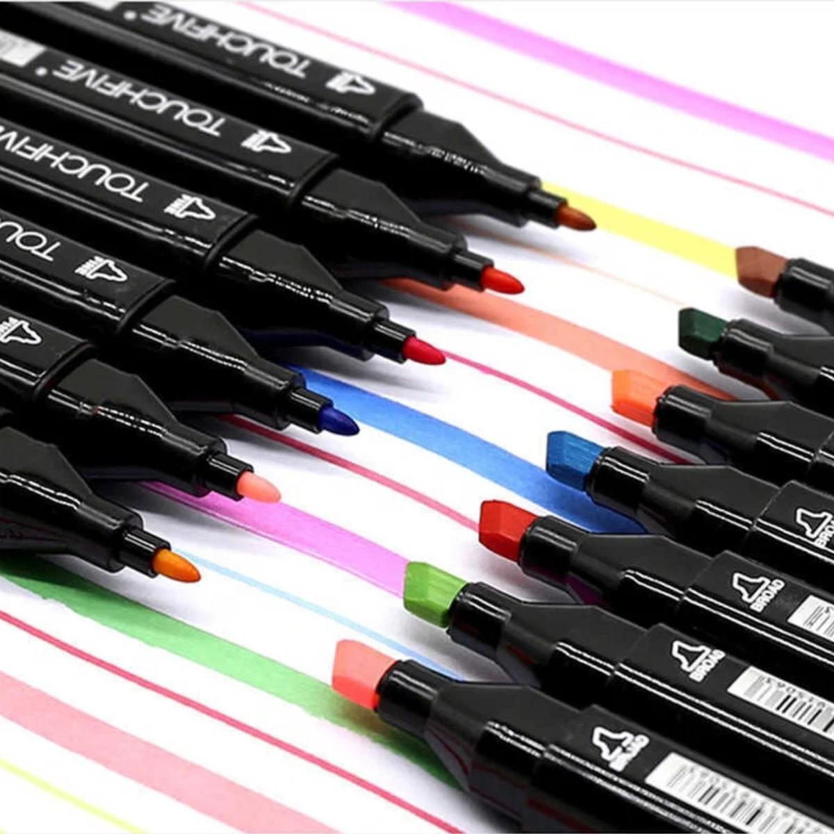 Набор двухсторонних скетч маркеров для рисования Touch Sketch 60 шт. (7751) - фото 5