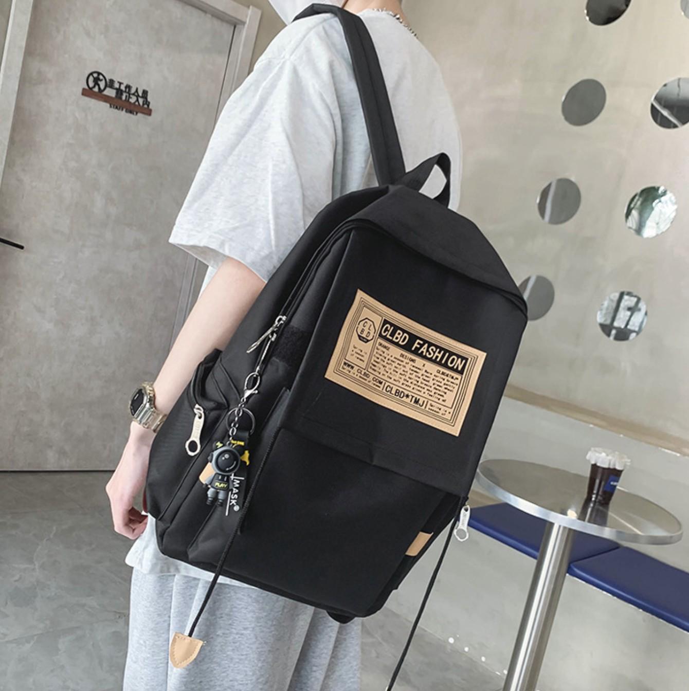 Шкільний рюкзак для дівчинки CLDB 4в1 шоппер/пенал/сумочка Чорний (DR015896) - фото 4 Шкільний рюкзак для дівчинки CLDB 4в1 шоппер/пенал/сумочка Чорний (DR015896) - фото 4