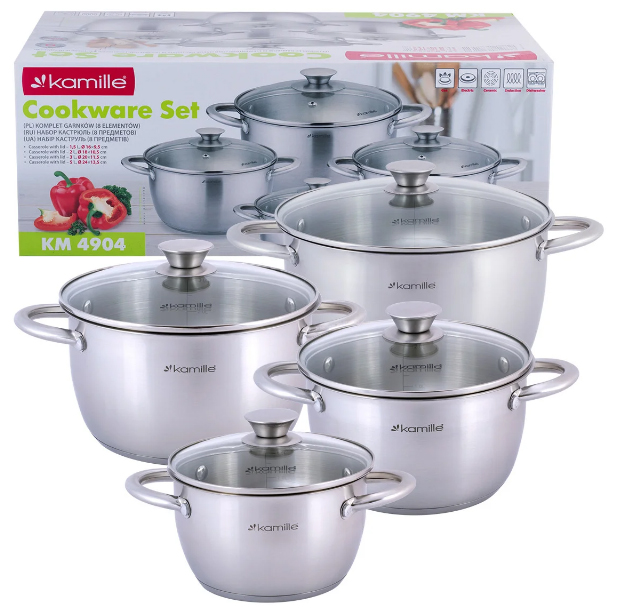 Набір посуду 8 пр. Kamille (KM-4904)