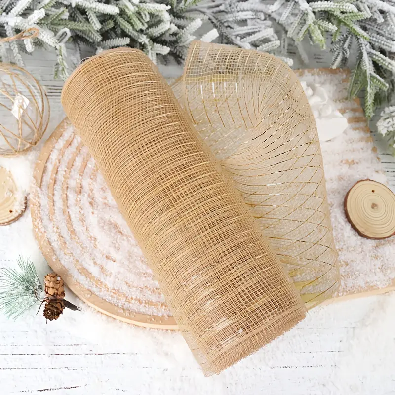 Лента для декора елки/венков/лестниц 26 см Бежевый (2786979976)