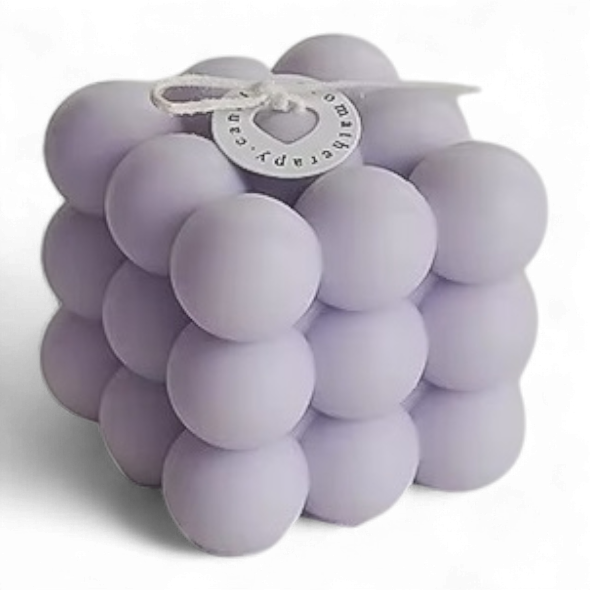 Свеча пузырьково-кубическая Сиреневая Du Song Лавандовый (00013) - фото 1 Свеча пузырьково-кубическая Сиреневая Du Song Лавандовый (00013) - фото 1