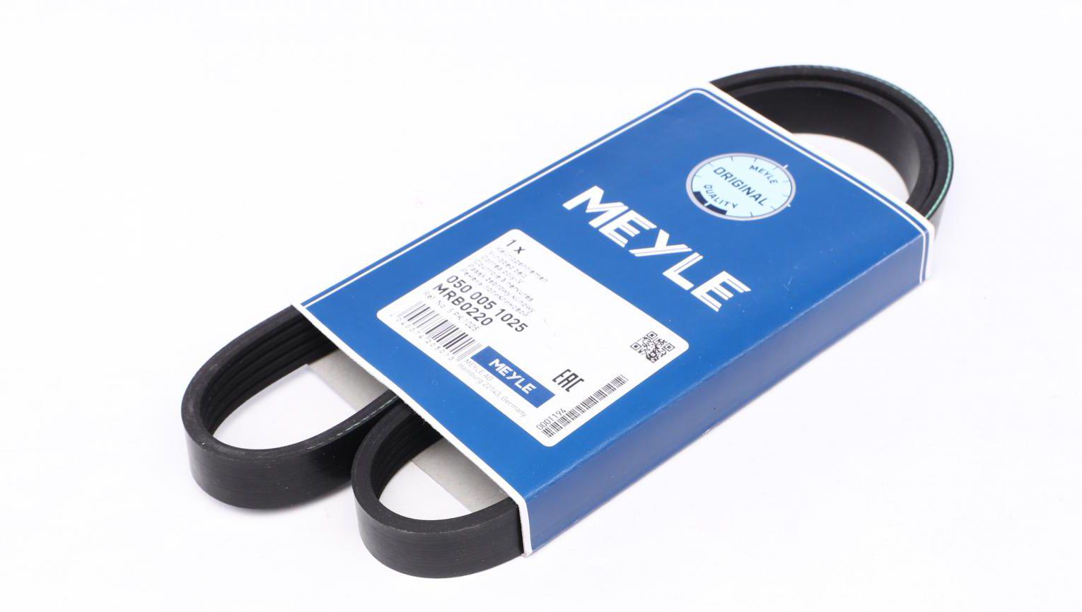 Ремень генератора Meyle Mazda 626 1.8i 91-97/BMW X5 4.4/4.6 00-03/Opel Astra G 2.0-2.2 00-11 5PK1025- 050 005 1025