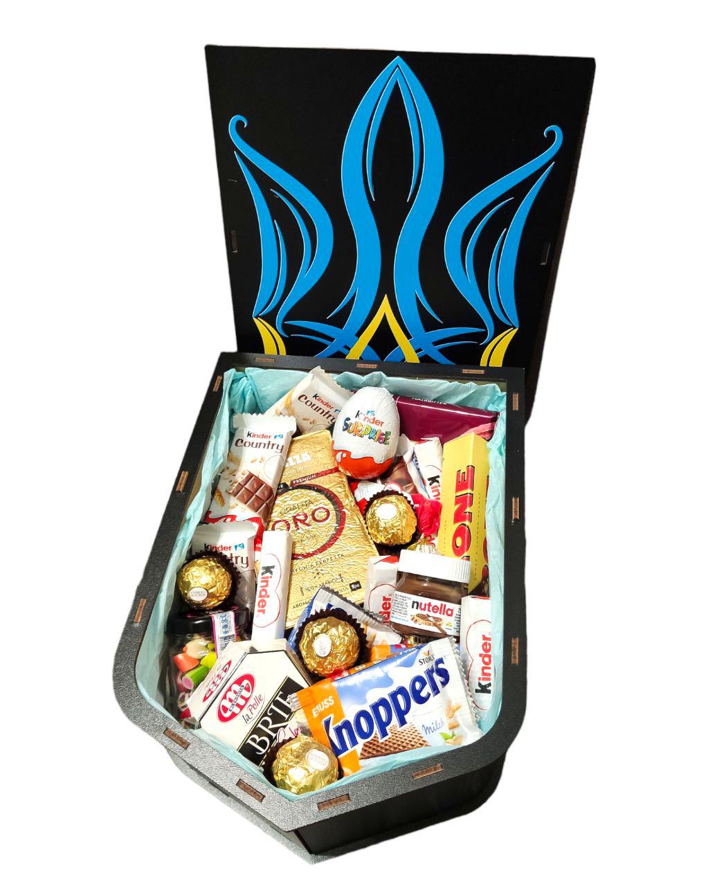 Подарунковий набір солодощів Герб (3000104)