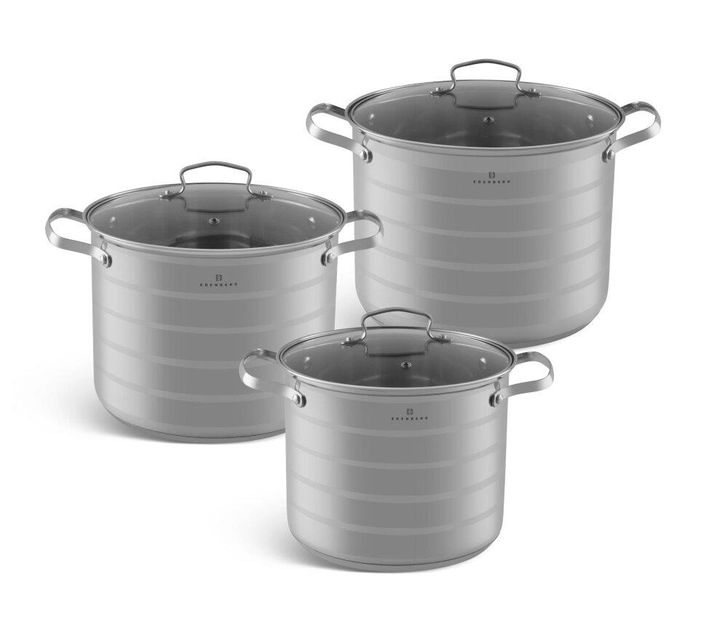 Набор кастрюль Edenberg EB-535 из нержавеющей стали 6 предметов (57-46-EB-535) Набор кастрюль Edenberg EB-535 из нержавеющей стали 6 предметов (57-46-EB-535)