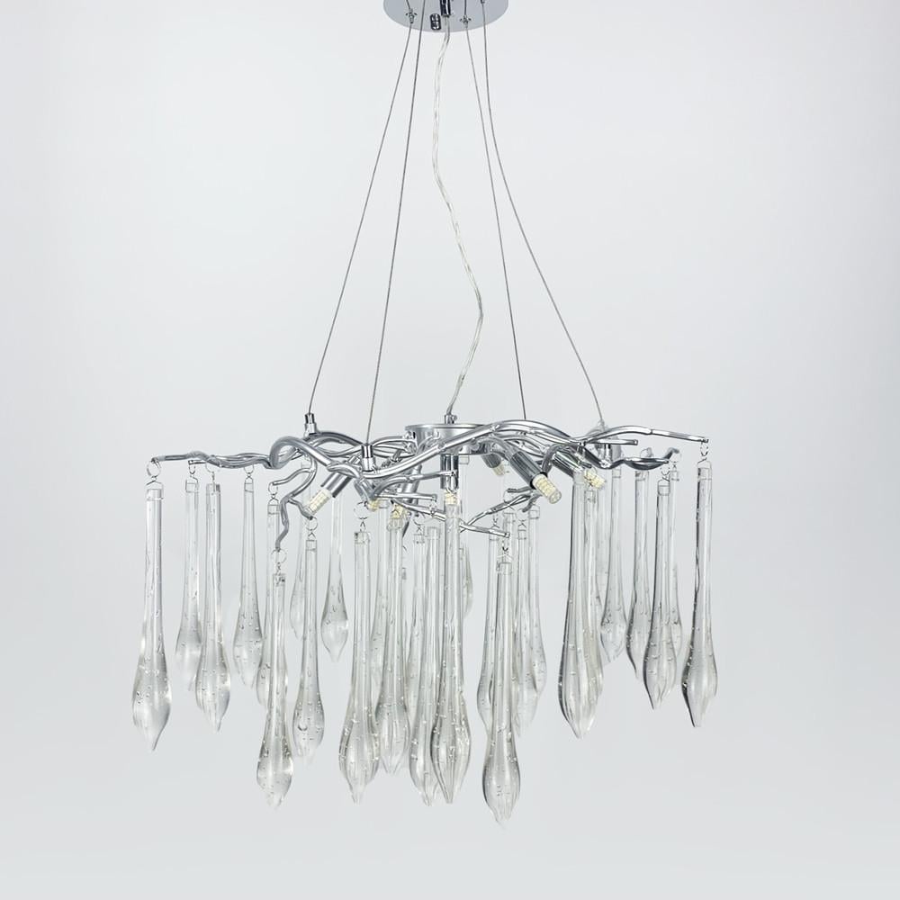 Люстра кругла Empire Aqua Ø 60 см (MD 5011 CH) - фото 1 Люстра кругла Empire Aqua Ø 60 см (MD 5011 CH) - фото 1