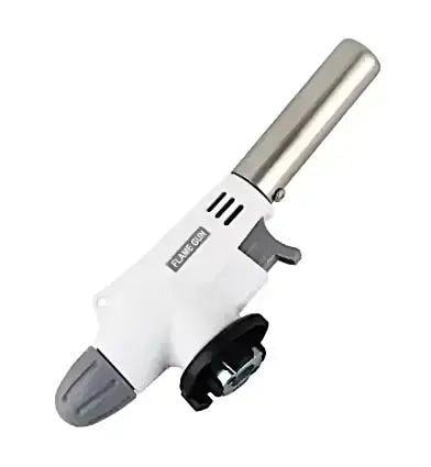 Газовая горелка Flame Gun с регулировкой температуры/эргономичной ручкой металлическая 80 г/ч 20 см 1350 °C (opt-104751)