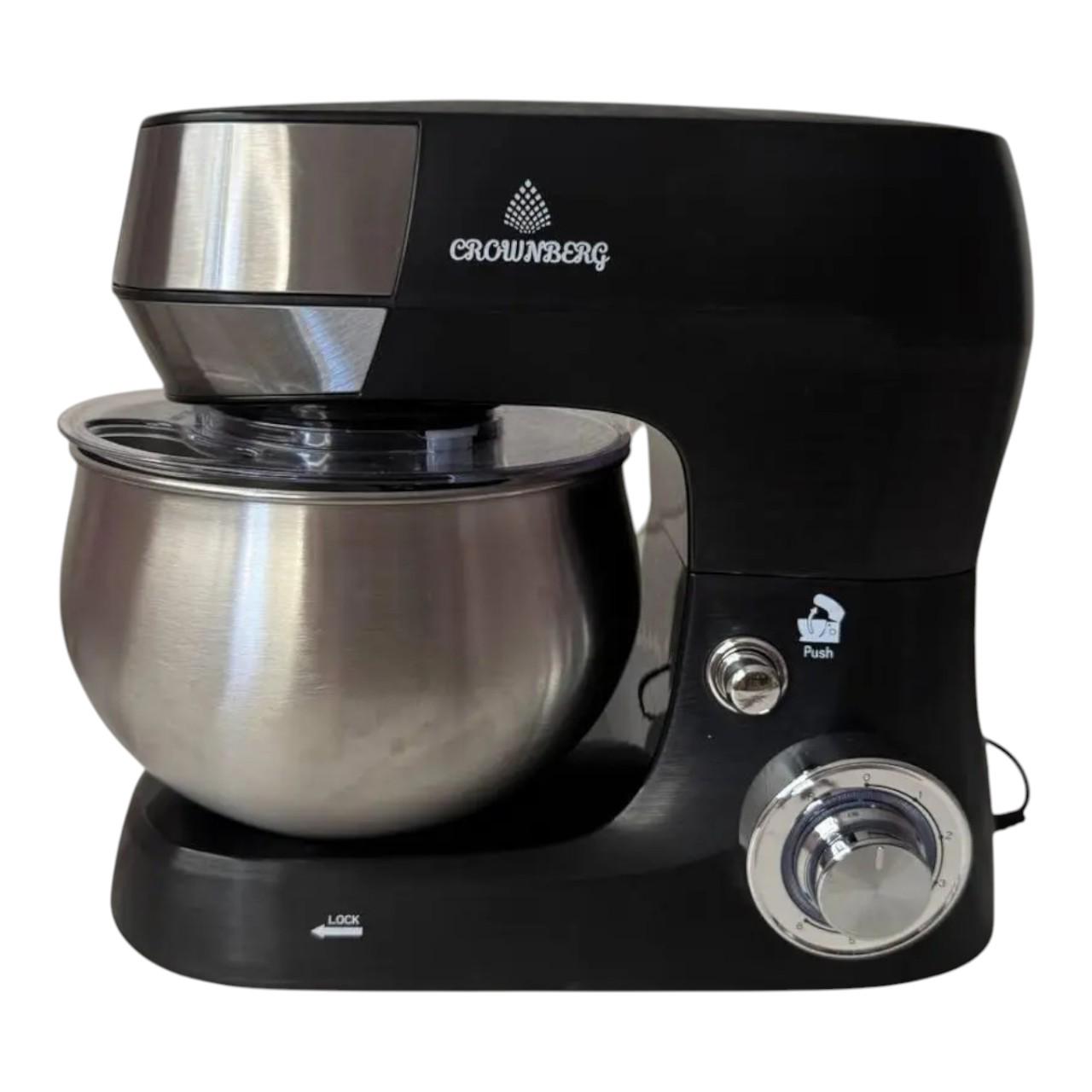 Комбайн кухонний Crownberg CB-3409 кухонна машина з місткою чашею та імпульсним режимом 2600 Вт 5 л (є309) - фото 3 Комбайн кухонний Crownberg CB-3409 кухонна машина з місткою чашею та імпульсним режимом 2600 Вт 5 л (є309) - фото 3