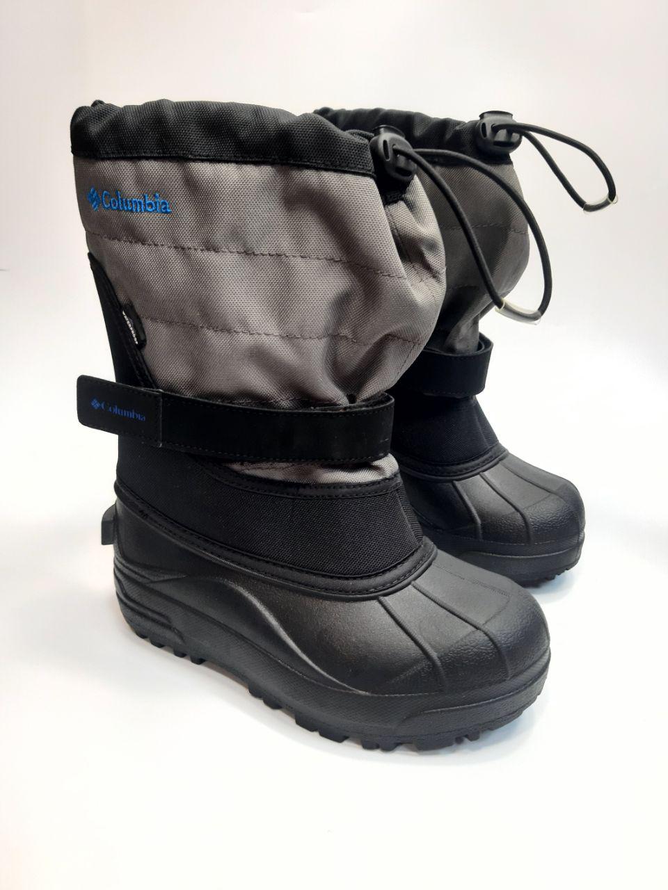 Чоботи дитячі зимові Columbia для дівчинки р. 33 21 см Сірий (199-1)