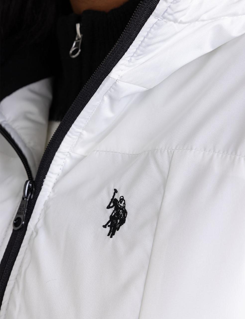 Вітровка з капюшоном жіноча U.S. Polo Assn L Білий (2454178707) - фото 4 Вітровка з капюшоном жіноча U.S. Polo Assn L Білий (2454178707) - фото 4