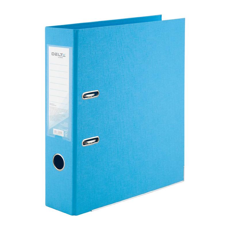 Папка-реєстратор Axent Delta двостороння А4 поліпропілен 75 мм розібрана Світло-блакитний (D1712-29P)