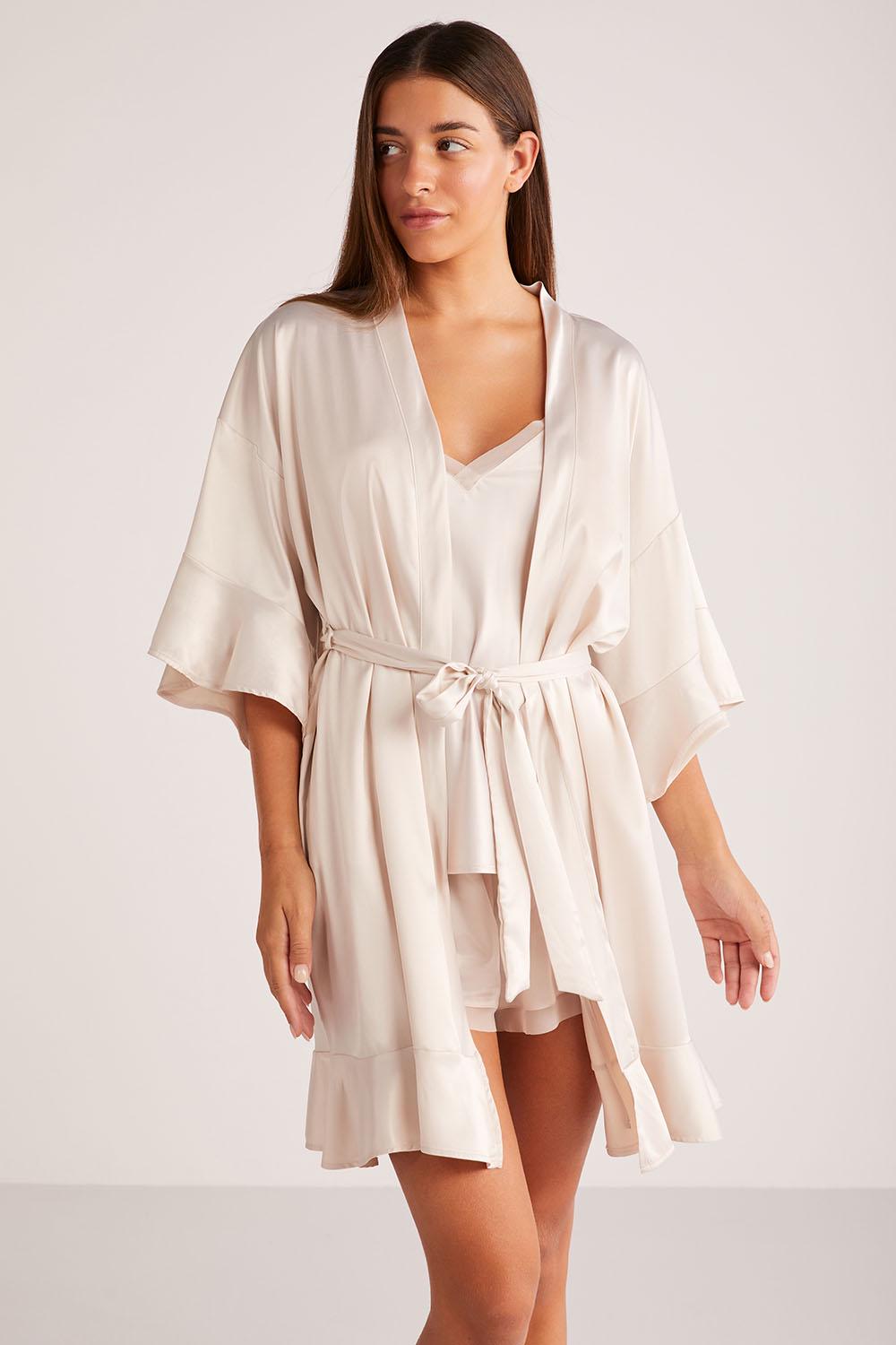 Халат Kom Алиса XS Пудровый (8681708935270)