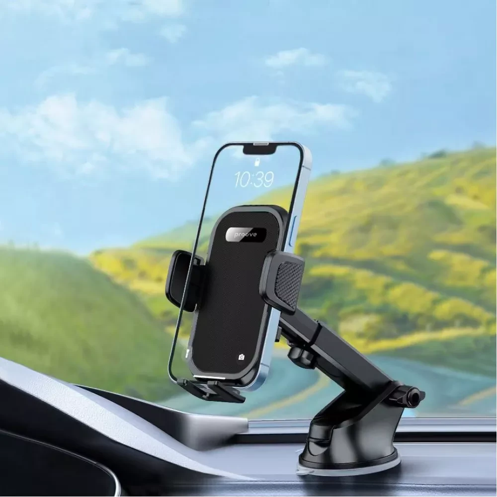 Автомобильный держатель Proove Longway Plaid Suction Type Car Mount - фото 4 Автомобильный держатель Proove Longway Plaid Suction Type Car Mount - фото 4