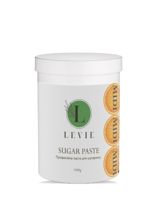 Паста цукрова Levie MIDI апельсин 1,4 кг
