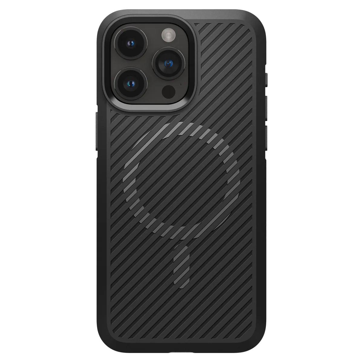 Чохол накладка для телефону Spigen Core Armor MagFit для Apple iPhone 15 Pro Чорний (ACS06467)