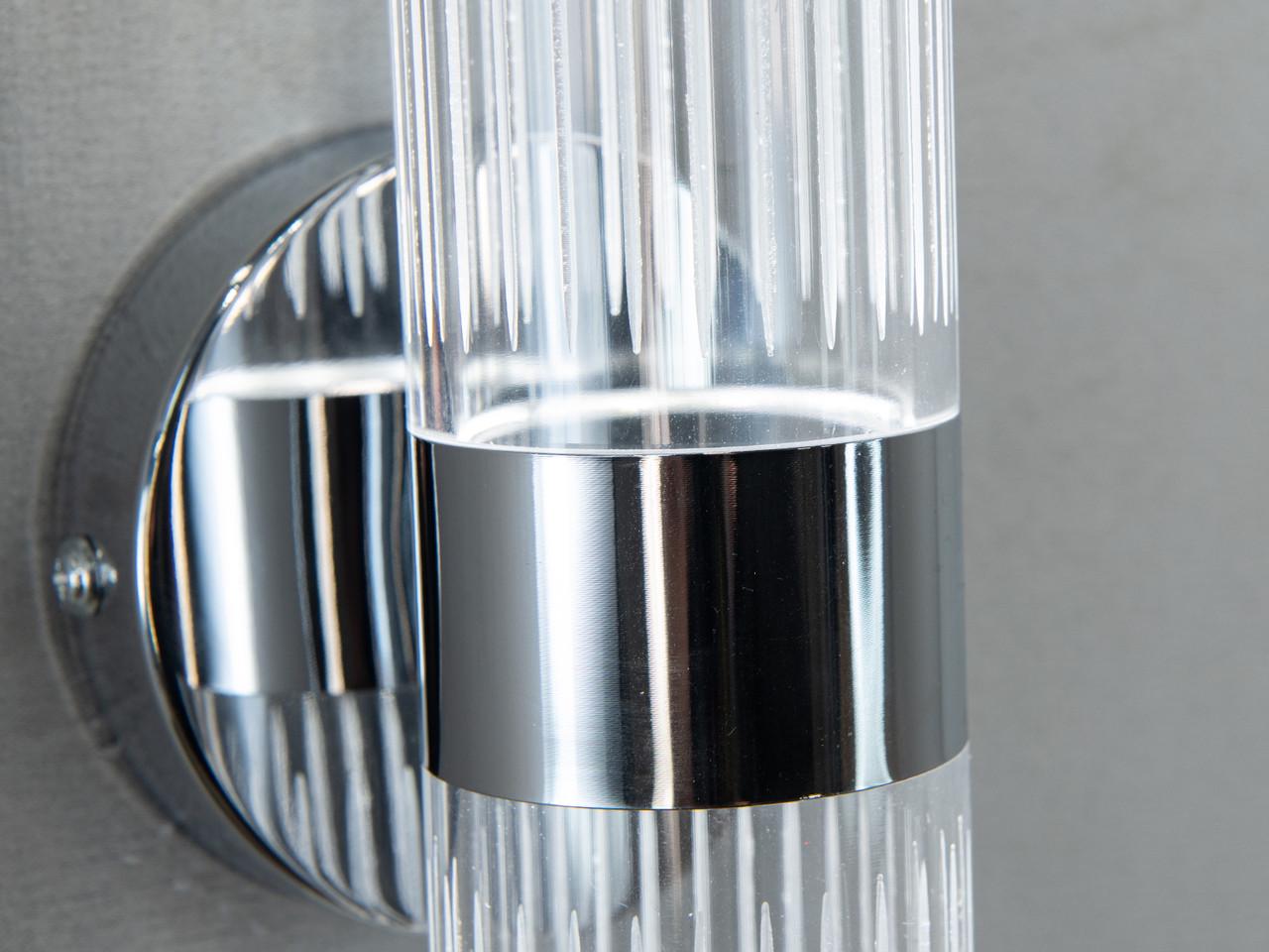 Бра светодиодное цилиндрическое для холла 12W Хром (Q2-2HR-LS) - фото 4 Бра светодиодное цилиндрическое для холла 12W Хром (Q2-2HR-LS) - фото 4