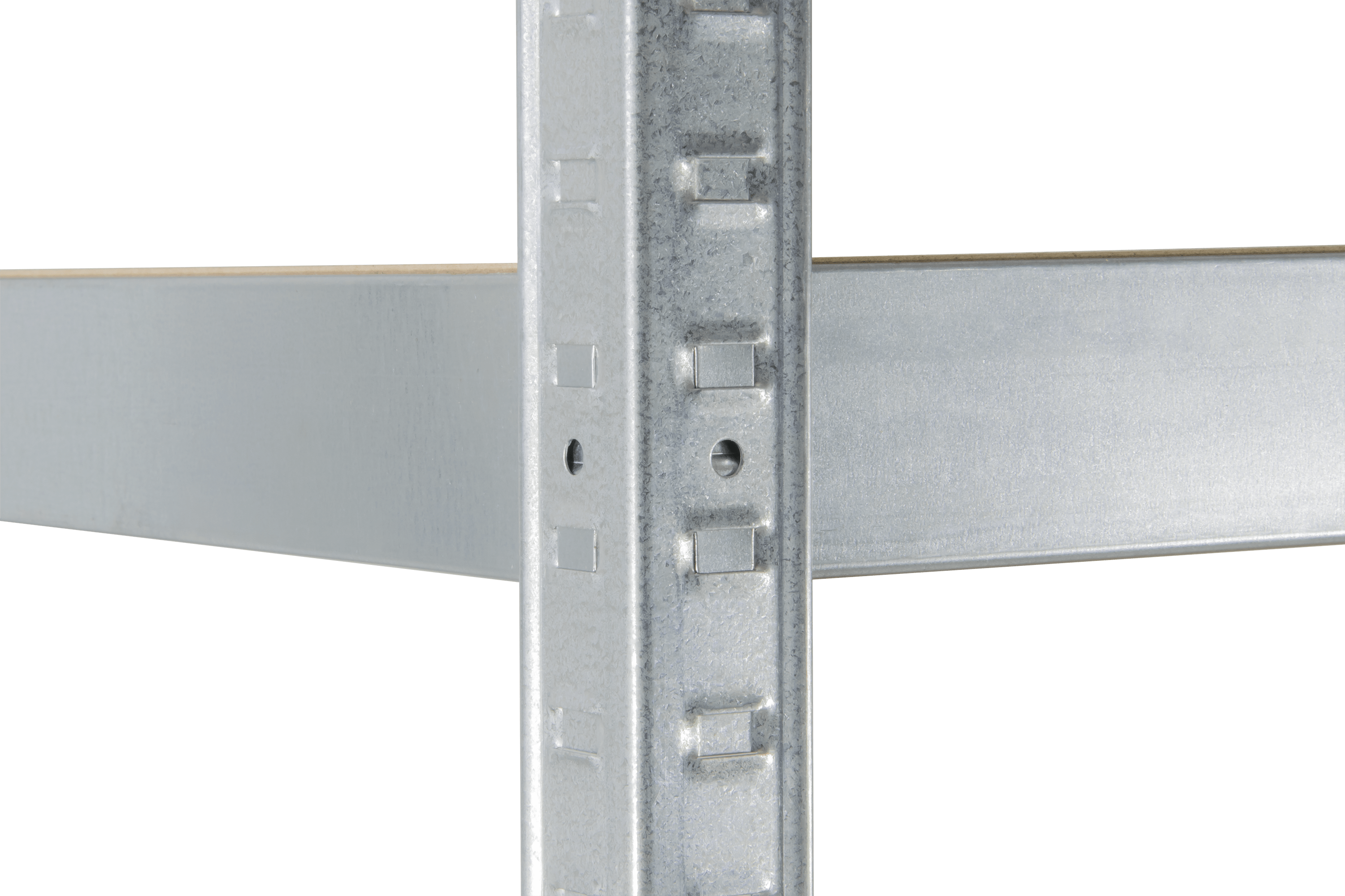 Стелаж StahlPro Pure 1800x900x450 мм металевий оцинкований 5 полиць ХДФ - фото 5