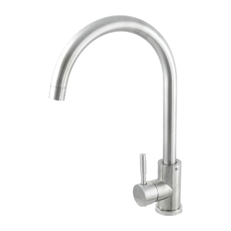 Смеситель для кухни RIZO RS40N Нержавеющая сталь (SW-82024)