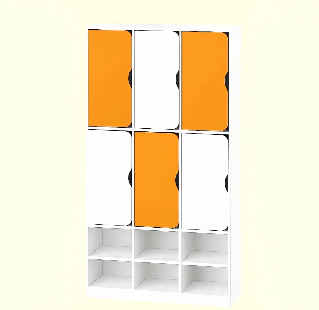 Шкаф для одежды CNC Mebli Corporation DS-1145 6-секционный с полками для обуви (3017529093)