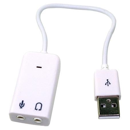 Звуковая карта USB 7.1 на проводе White (25993267)