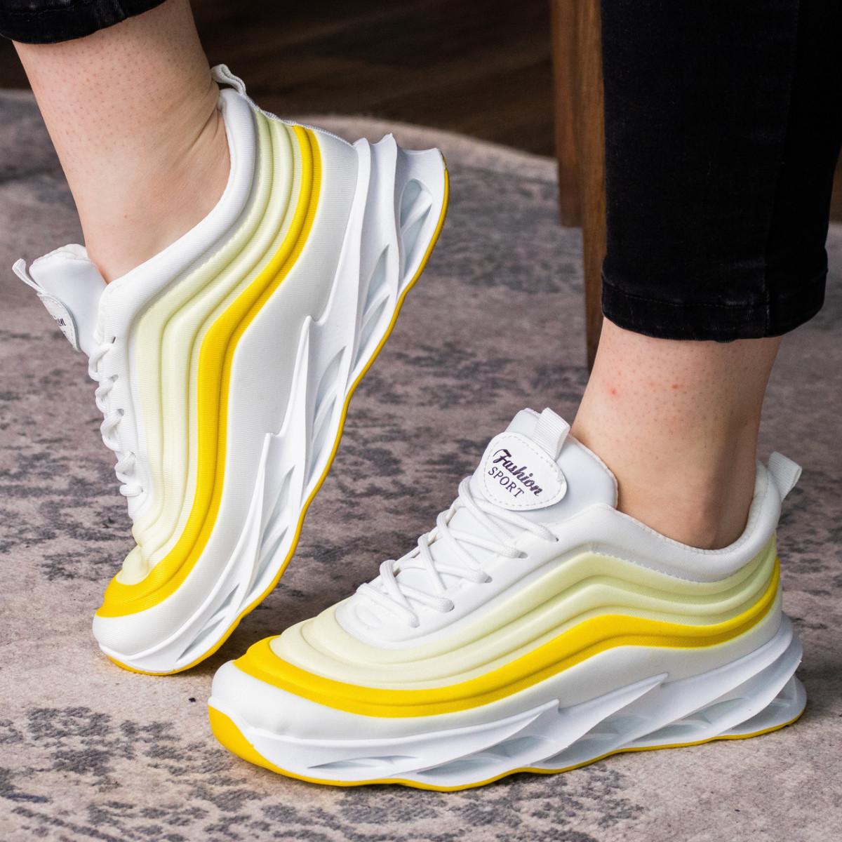 Кроссовки женские Fashion р. 38 23,5 см Белый (1859)