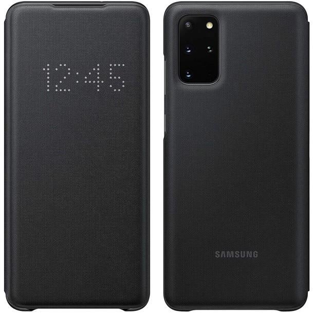 Смарт чохол книжка Samsung Galaxy S20 SM-G985 LED Wallet Cover Black Чорний