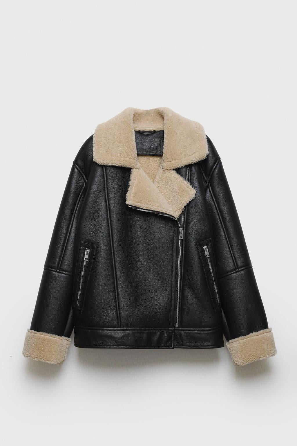 Дубленка для девочки Zara SM Черный (0562102800) Дубленка для девочки Zara SM Черный (0562102800)