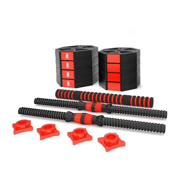 Набір штанга та гантелі HMS SGC15 композитні 15 кг (417587) - фото 5 Набір штанга та гантелі HMS SGC15 композитні 15 кг (417587) - фото 5