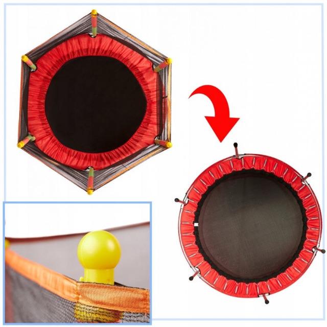 Батут-манеж детский Atleto с сеткой 140 см Синий (KRB01) - фото 10 Батут-манеж детский Atleto с сеткой 140 см Синий (KRB01) - фото 10