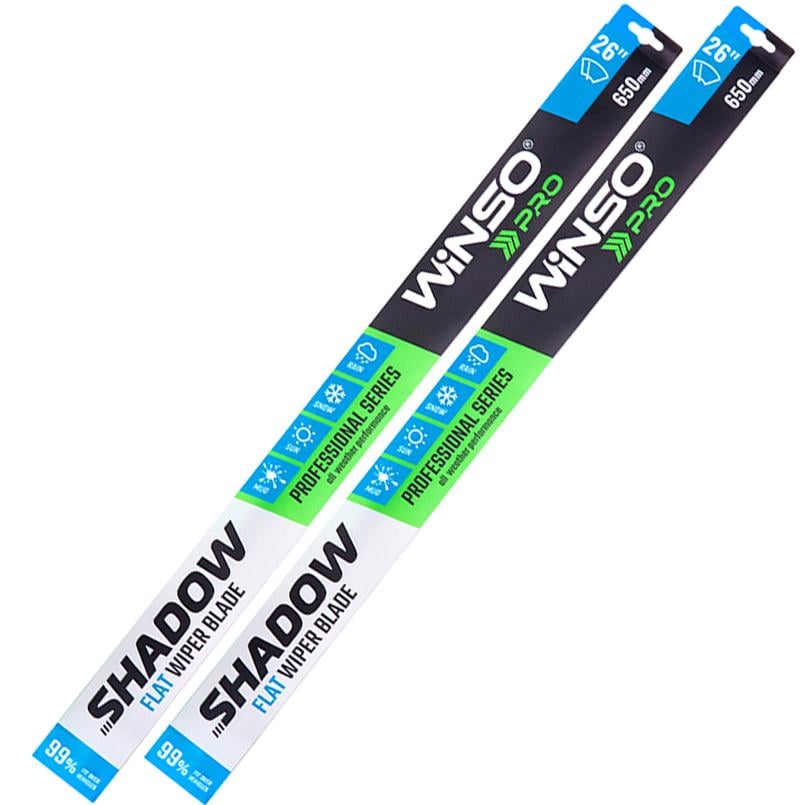 Комплект щеток стеклоочистителей бескаркасных Winso Pro Shadow для Volkswagen Touareg с 2023