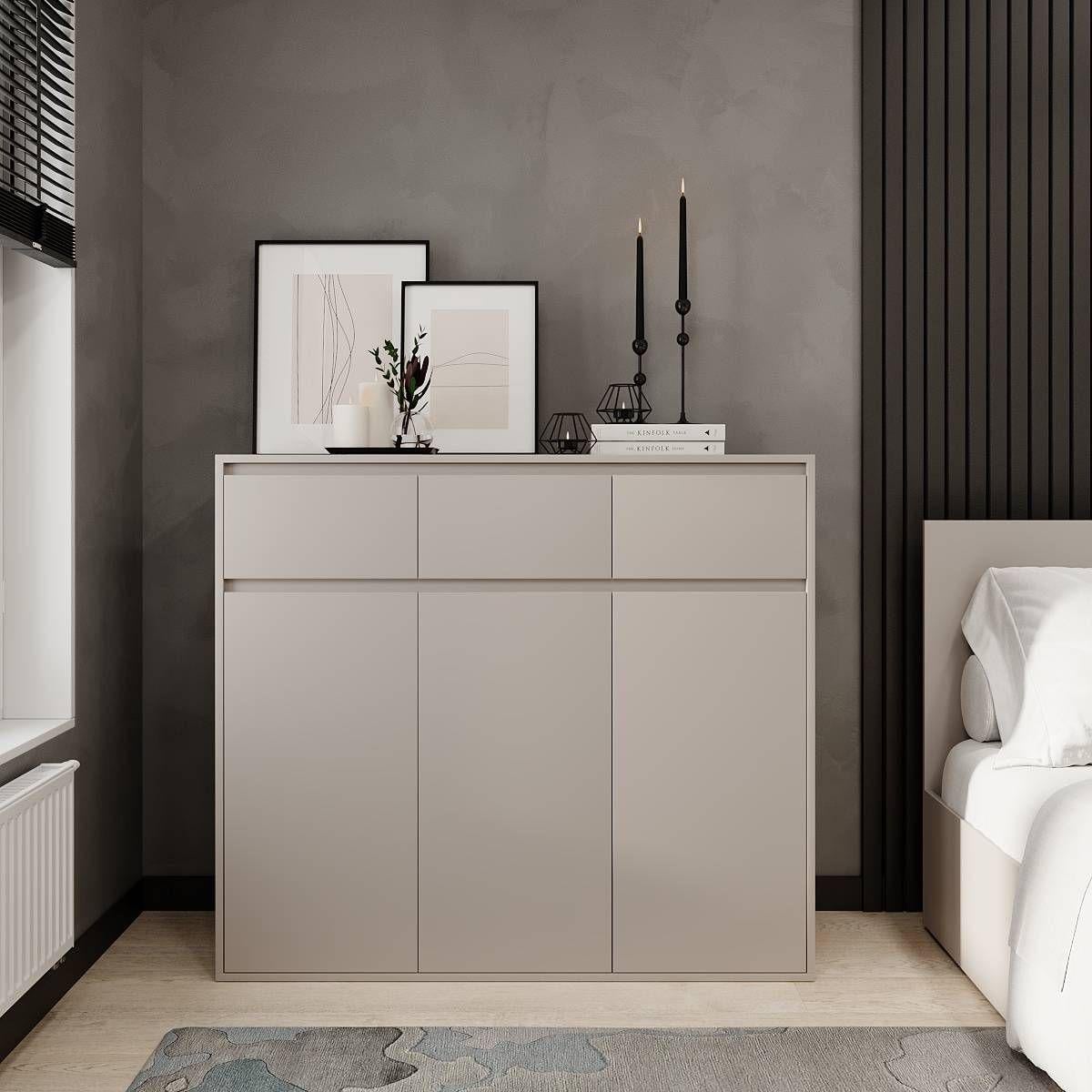 Комод Art in Head 3x3 Light 1038x1200x420 мм Кашемир (LT02100000000)