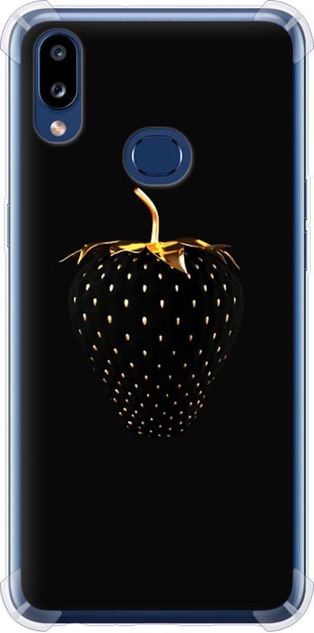Чехол на Samsung Galaxy A10s A107F Черная клубника (3585sp-1776-42517) Чехол на Samsung Galaxy A10s A107F Черная клубника (3585sp-1776-42517)