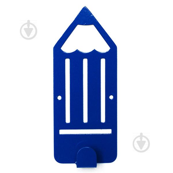 Вешалка настенная Детская Glozis Pencil Blue H-043 16 х 7 см