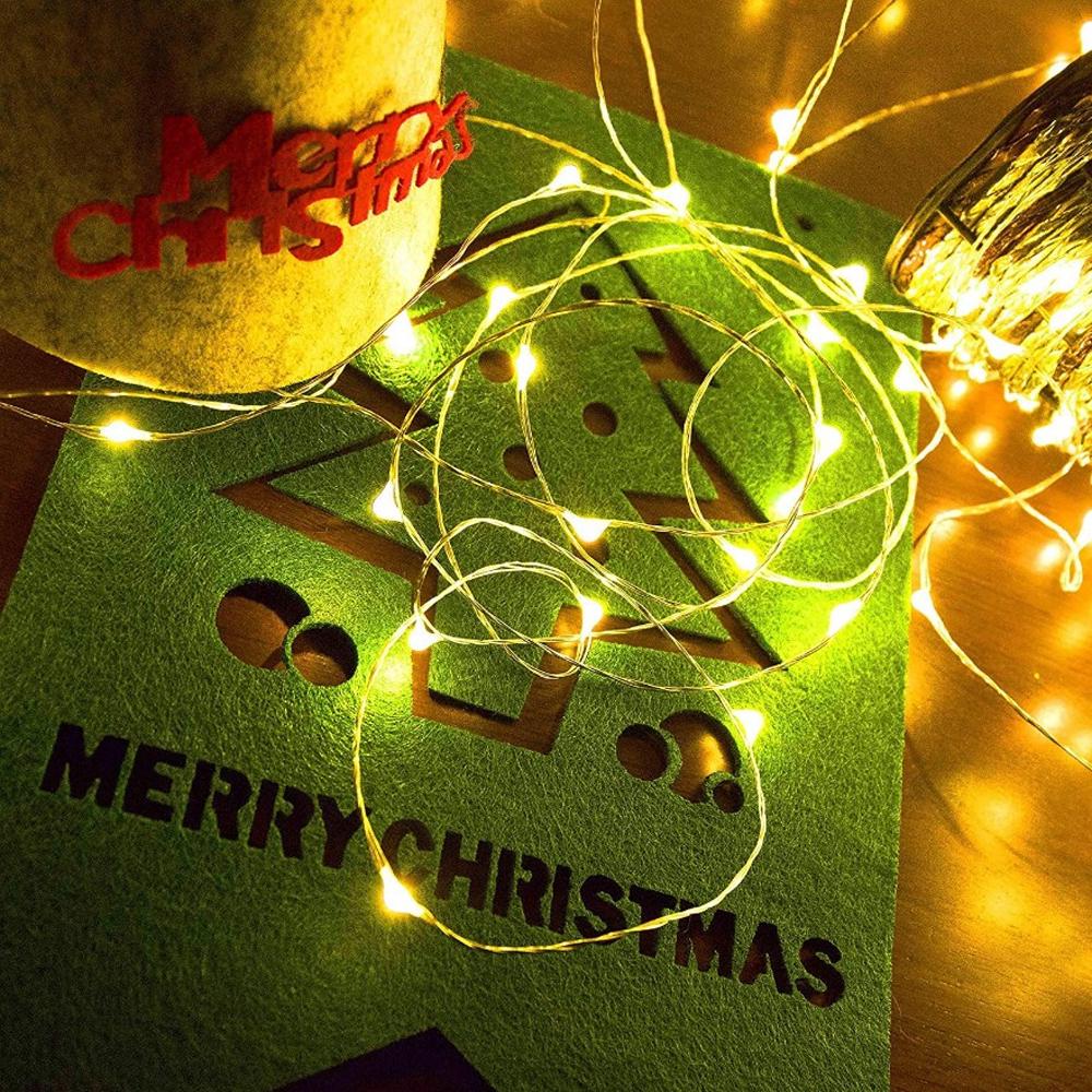 Гирлянда светодиодная Роса на батарейках 3 м статический режим 30 LED IP44 Теплый белый - фото 3 Гирлянда светодиодная Роса на батарейках 3 м статический режим 30 LED IP44 Теплый белый - фото 3