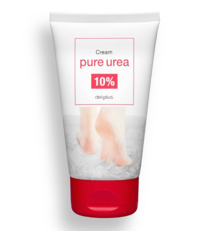 Крем для ніг Deliplus Pure Urea 10% з мочевиною від тріщин та сухості 125 мл (467713)