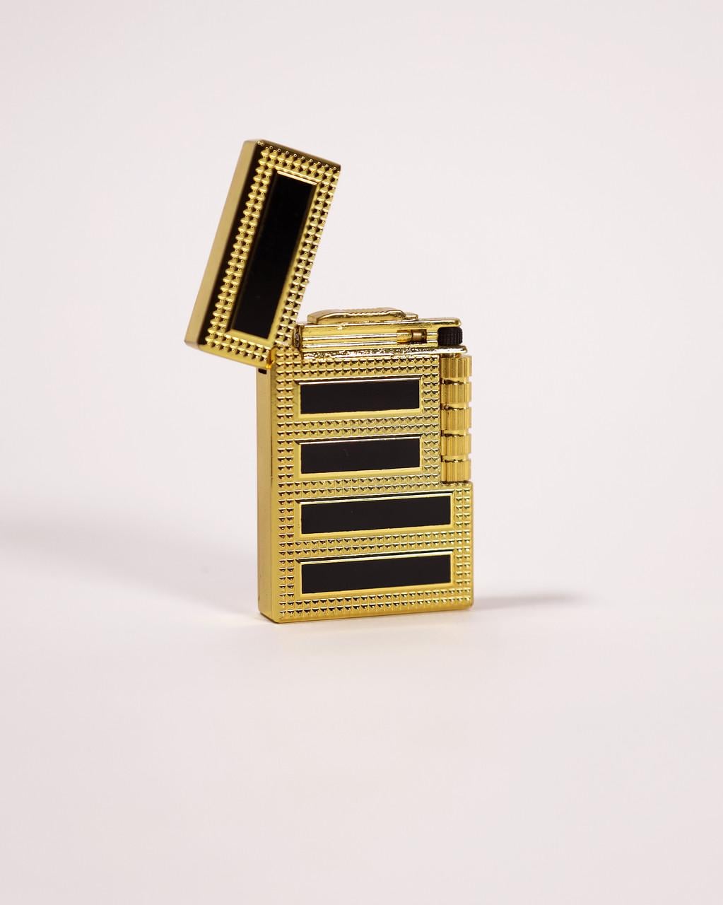 Зажигалка кремниевая газовая LB Gold Black (2597099524)