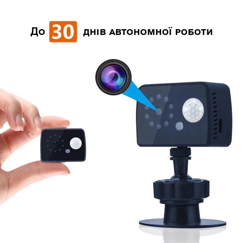 Мини камера MD20 с датчиком движения и записью с ночным виденьем - фото 10 Мини камера MD20 с датчиком движения и записью с ночным виденьем - фото 10