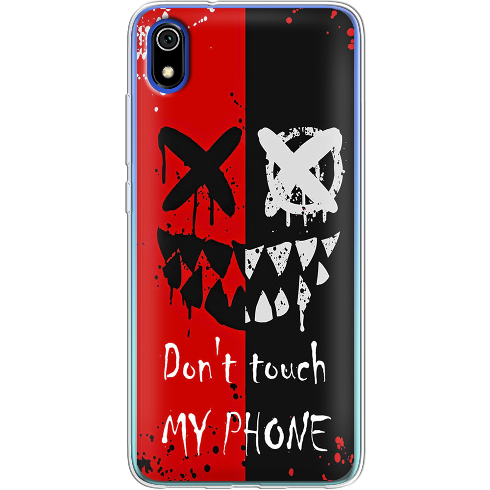 Чехол BoxFace Xiaomi Redmi 7A Bad Smile Прозрачный силикон (37400-up2468-37400)